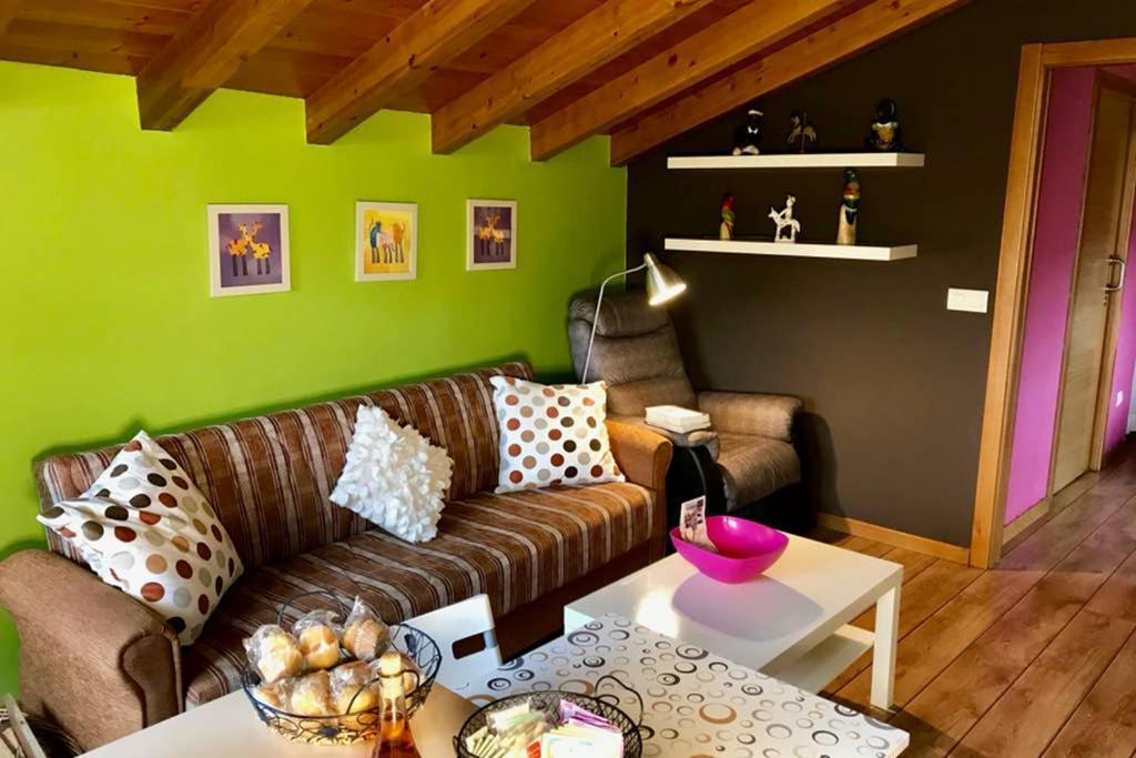 Tranquila Casita De Invitados En Vigo Con Chimenea Eksteriør billede