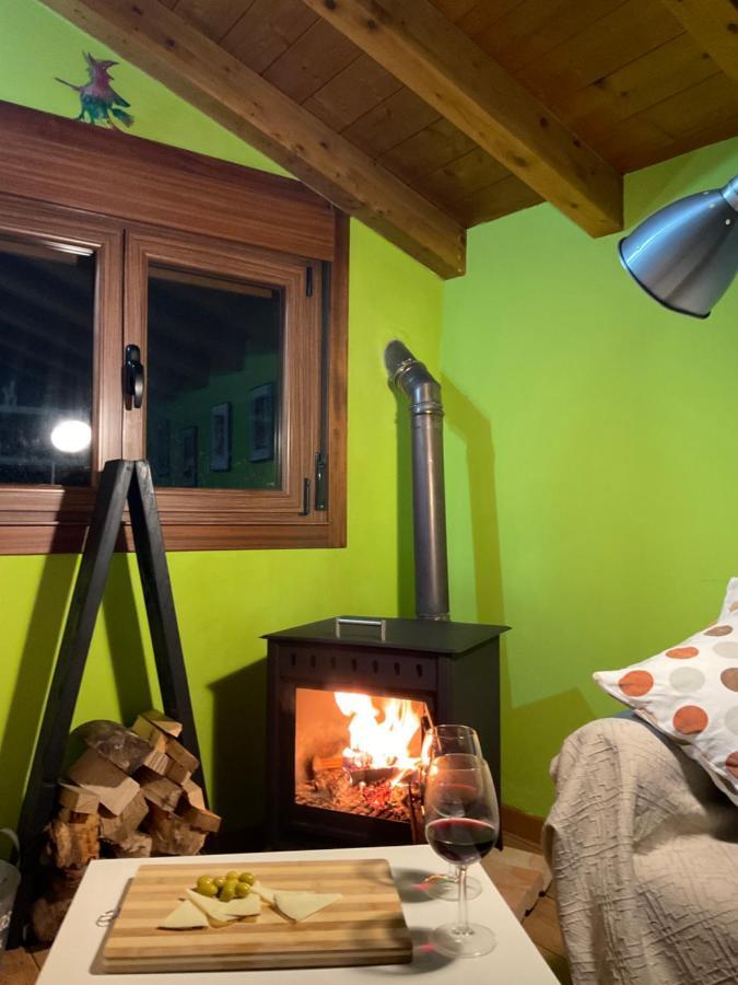 Tranquila Casita De Invitados En Vigo Con Chimenea Eksteriør billede