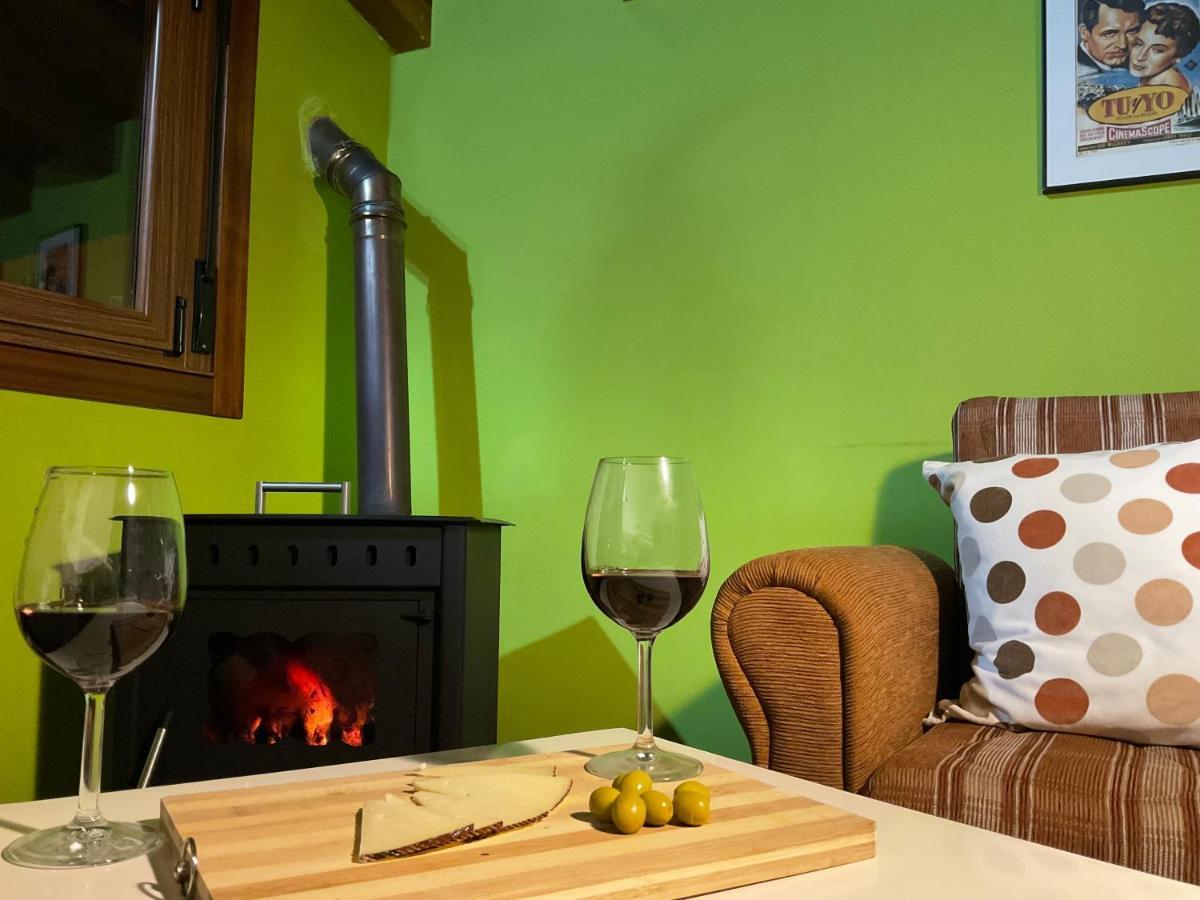 Tranquila Casita De Invitados En Vigo Con Chimenea Eksteriør billede