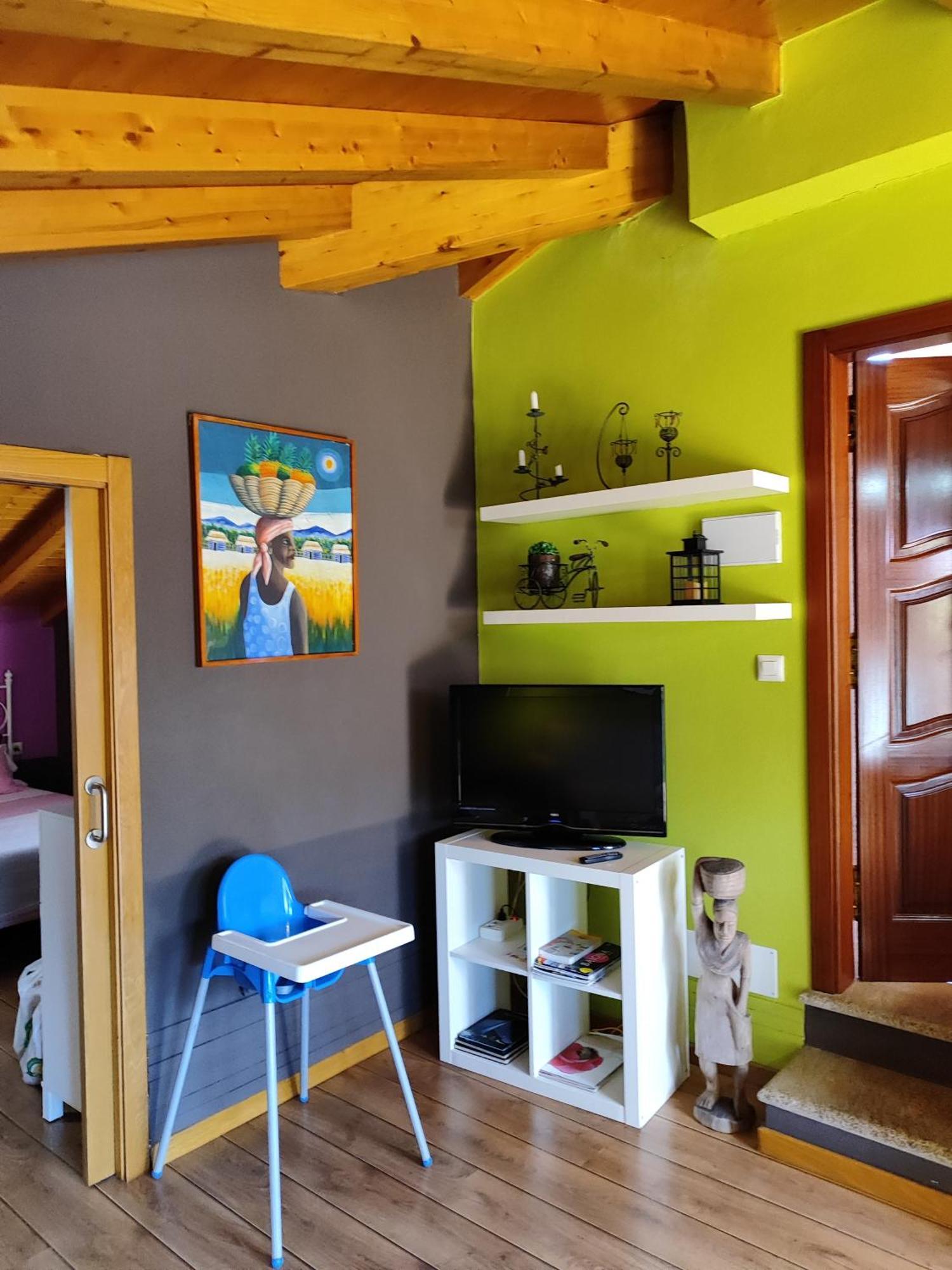 Tranquila Casita De Invitados En Vigo Con Chimenea Eksteriør billede