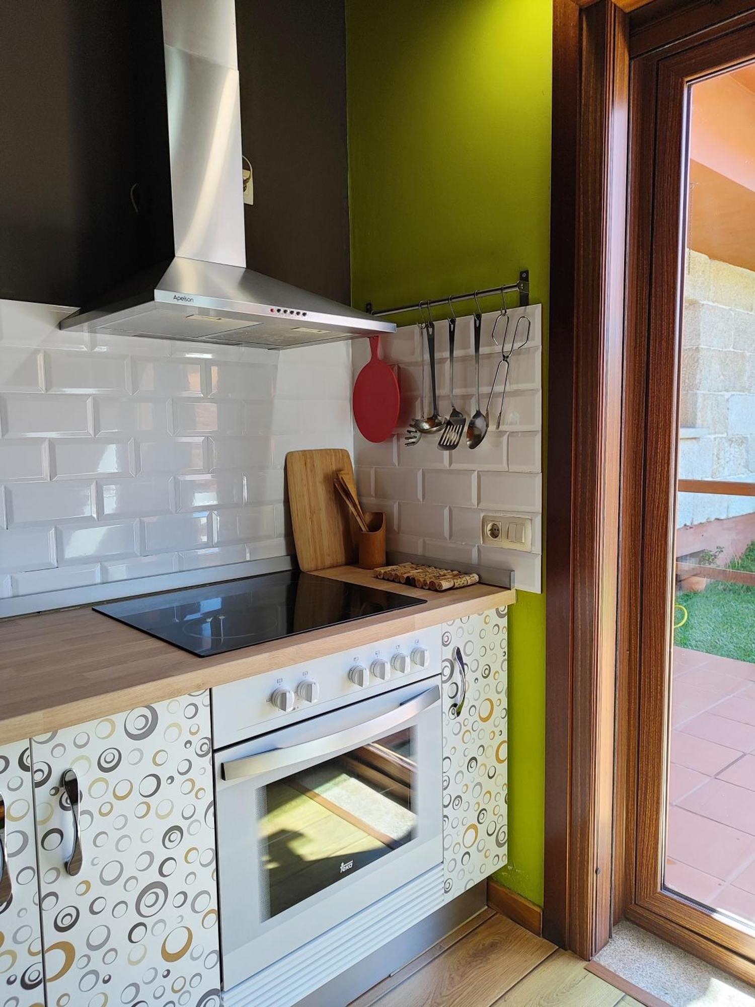Tranquila Casita De Invitados En Vigo Con Chimenea Eksteriør billede